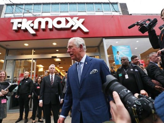 Friday Fun One: Prince Charles’ amazement at TK Maxx Prince Charles visited TK Maxx for the first time this week and hailed the budget retailer "amazing". He went to meet young people who participated in the company's Get into Retail programme with The Prince's Trust.