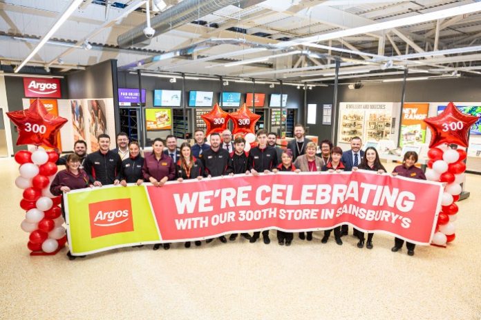 Sainsbury’s Argos concession partnership expansion James Brown