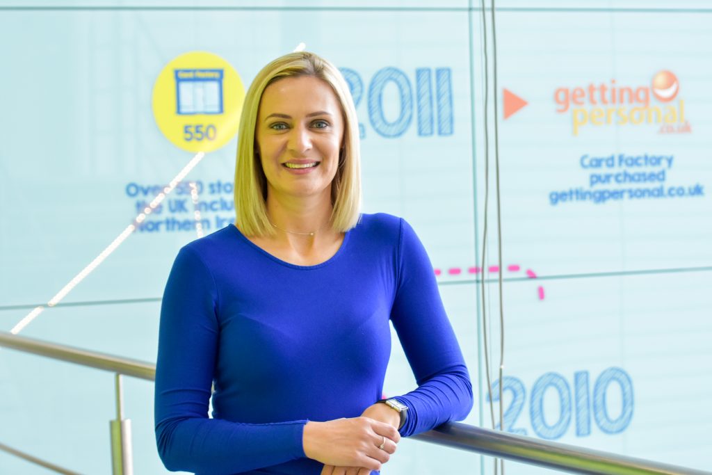 Card Factory appoints Jennifer Lawrence as new HR boss