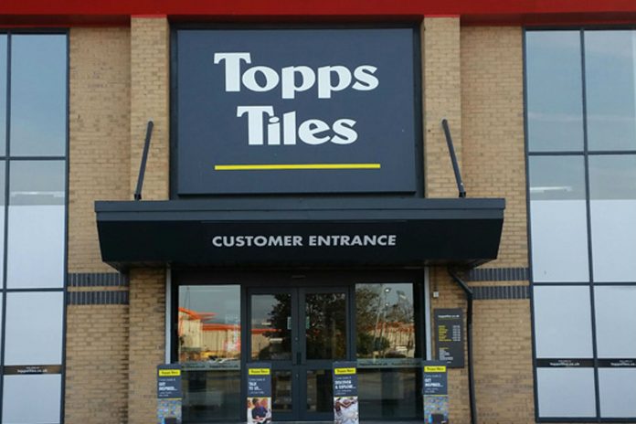 Topps Tiles issues profit warning