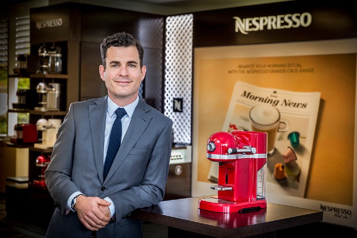 Nespresso UK boss Guillaume Chesneau sustainability customer experience climate change