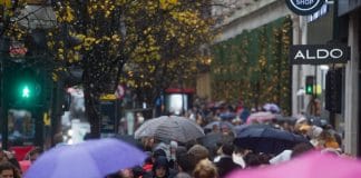 February footfall plunges 7.8% from severe rain & storms