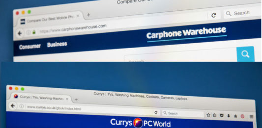 Dixons Carphone online sales soar but warns on missing profit forecasts