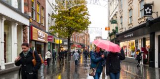 High street sales battered by storms and coronavirus fears