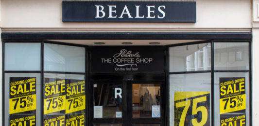 Beales' suppliers, employees & landlords owed £17.6m