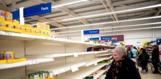 The UK government will give supermarkets access to its databases in a bid to prioritise deliveries to elderly and vulnerable customers.This comes after reports from food charities that millions of people in the UK will need food aid in the coming days, unless the government intervenes.