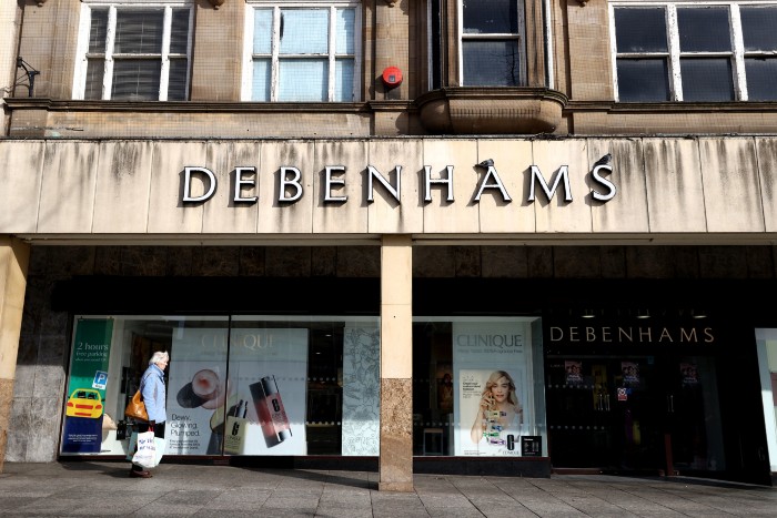 Debenhams files notice of intent to appoint administrators
