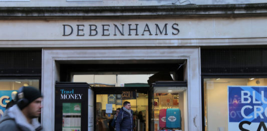 Debenhams takes advantage of unwanted, discounted stock