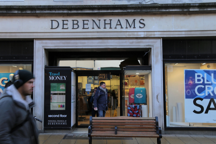 Debenhams takes advantage of unwanted, discounted stock
