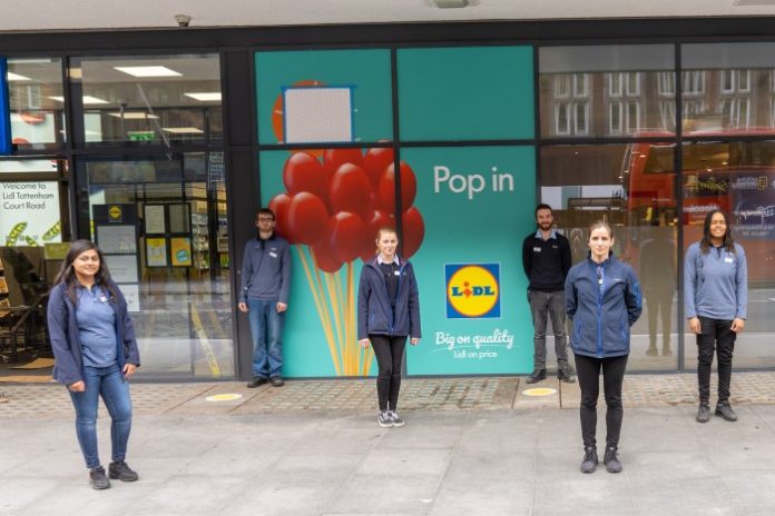 Lidl opens its most central London store yet on Tottenham Court Road