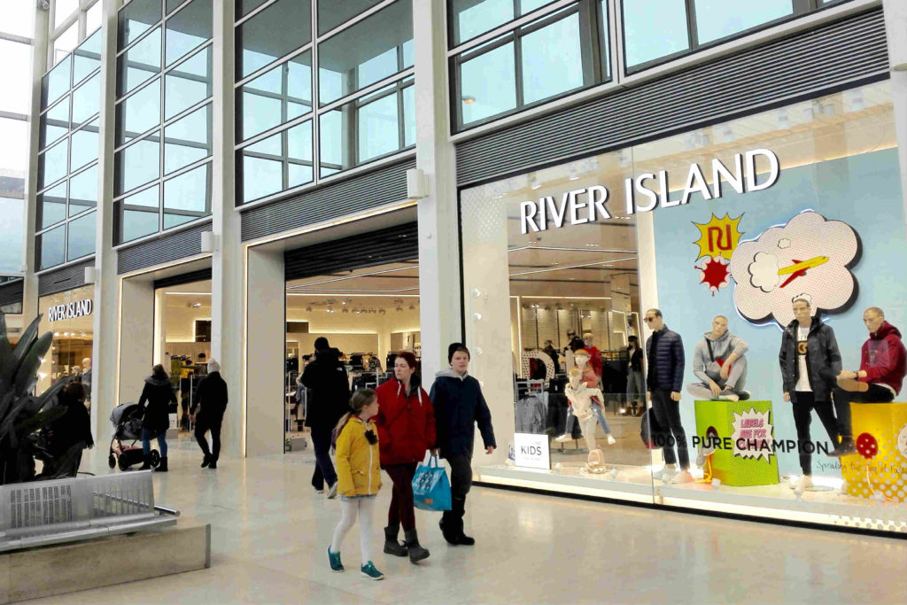 River Island the latest to re-open online store