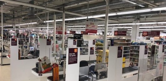 Sainsbury's rolls out new safety screens between checkouts
