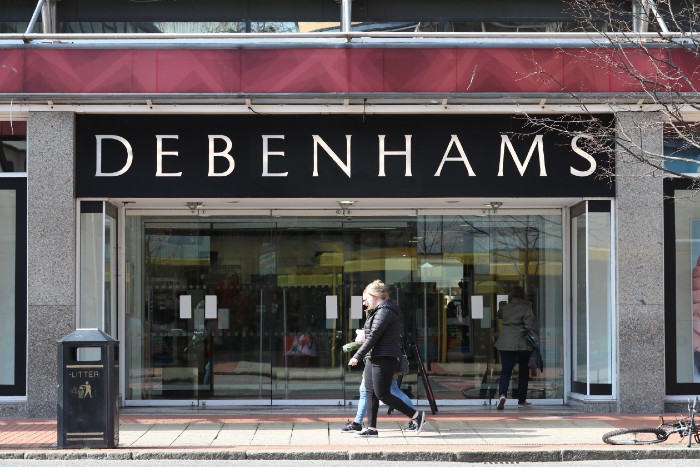 Debenhams to cut hundreds of head office jobs amid reopening plans