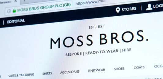 Moss Bros website reopening covid-19 lockdown