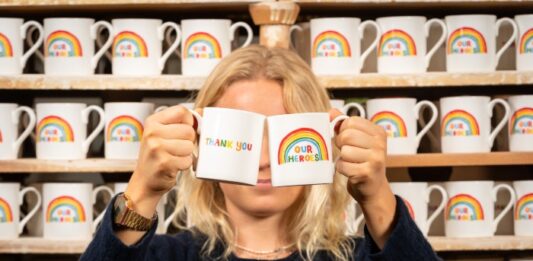 John Lewis Partnership donates £1.4m to charities & launches new NHS mugs