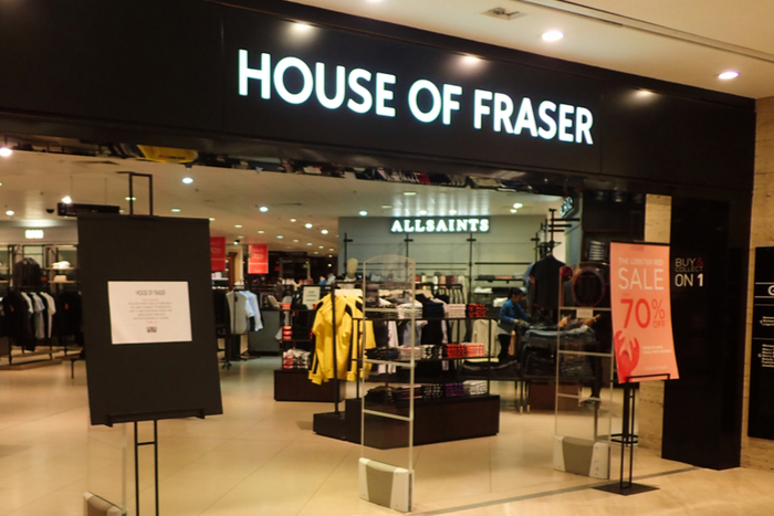 Frasers Group to reopen House of Fraser after Sports Direct & Jack Wills