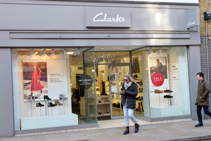 clarks shoes shops london 