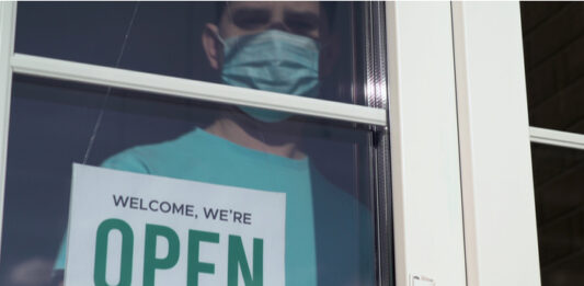 Lockdown Covid-19 pandemic reopening stores