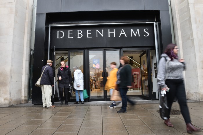 Debenhams reopens another 38 stores after initial 50 yesterday