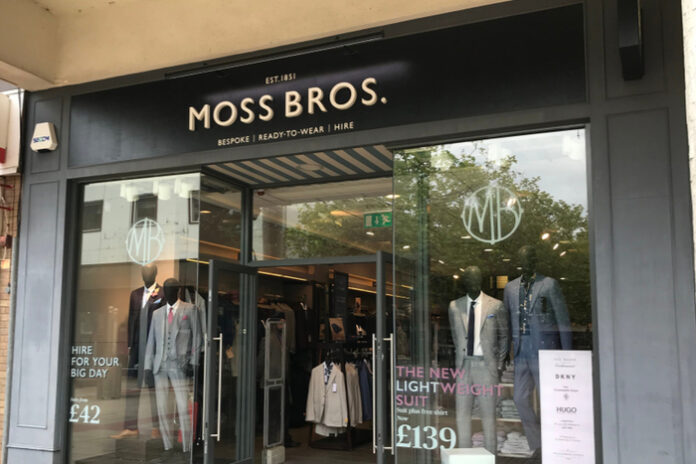 Moss Bros reopening Brian Brick covid-19