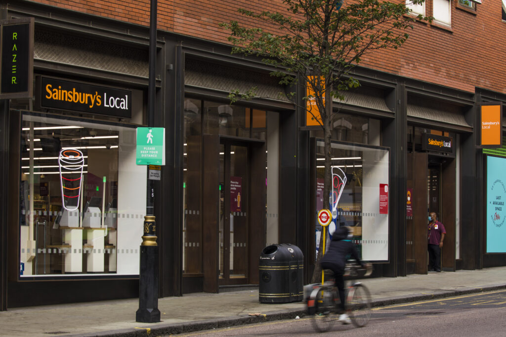 Sainsbury's opens its most central London store