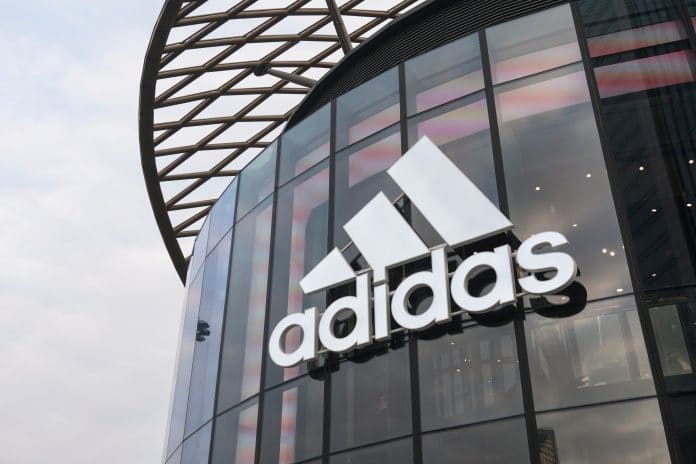 Adidas second-quarter sales soar by more than 50 per cent as demand in the US and Europe recovers