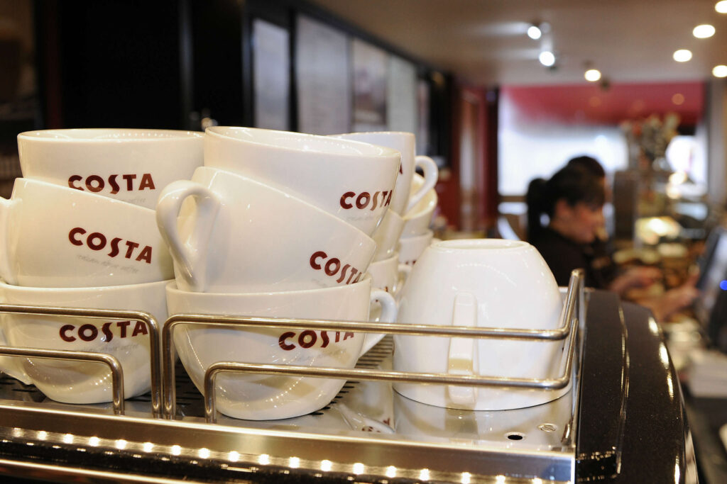 1650 high street jobs at risk at Costa Coffee