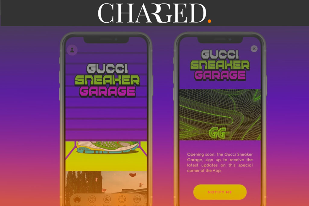 Gucci is set to launch an experimental virtual sneaker creation app allowing customers to virtually try on their creations or dress their digital avatars.