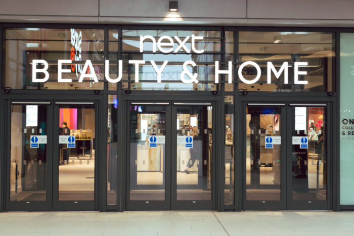 Next opened its first Beauty stores in 2020. 