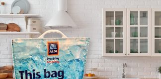 Aldi launches 100% recyclable freezer bags