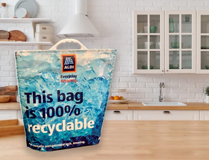 Aldi launches 100% recyclable freezer bags