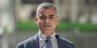 London Mayor Sadiq Khan Robert Jenrick business rates