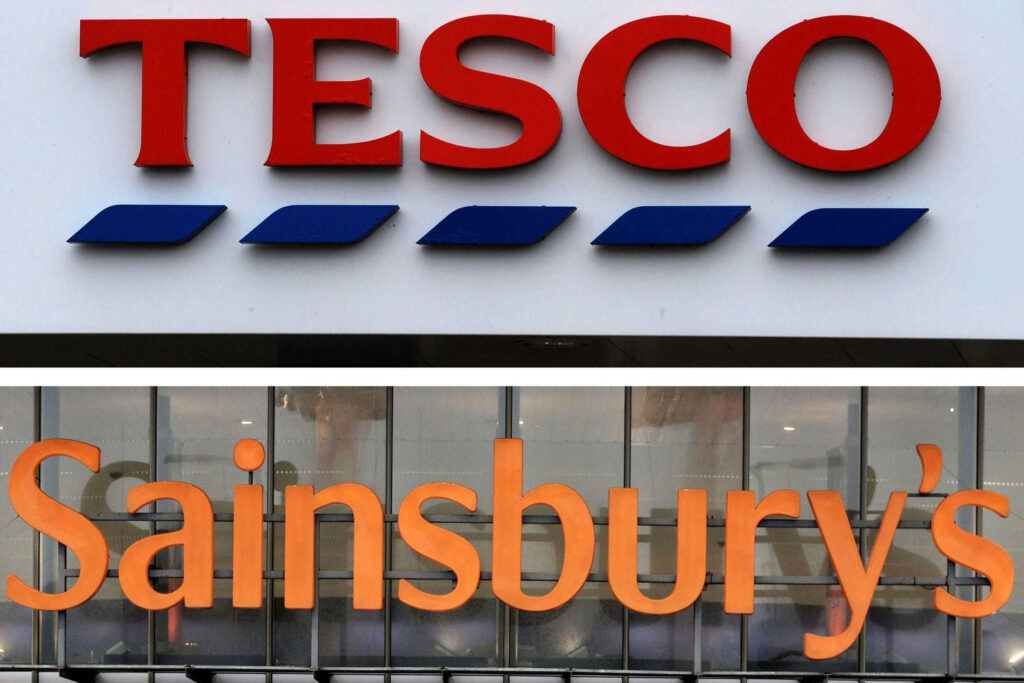 Tesco & Sainsbury's close off non-food parts of stores amid English lockdown