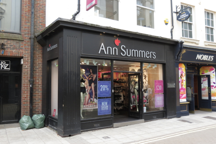 Ann Summers restructuring CVA