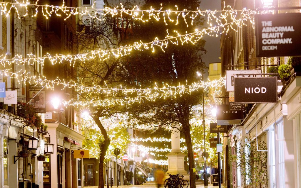 Tripping the Christmas light fantastic