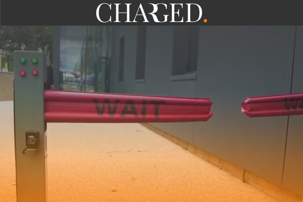 Nisa is trialling new inflatable barriers to ensure customers stick to social distancing guidelines when shopping in store.