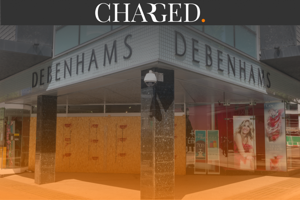 Debenhams and Topshop were “always doomed” to collapse after suffering years of declining interest online, according to new research shared exclusively with Charged.