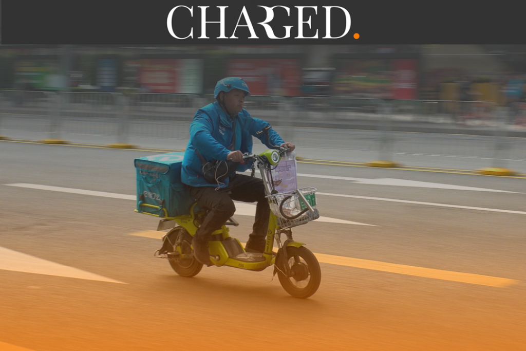 A former Alibaba delivery driver has set himself on fire in protest over unpaid wages in China, suffering third degree burns over 80 per cent of his body.