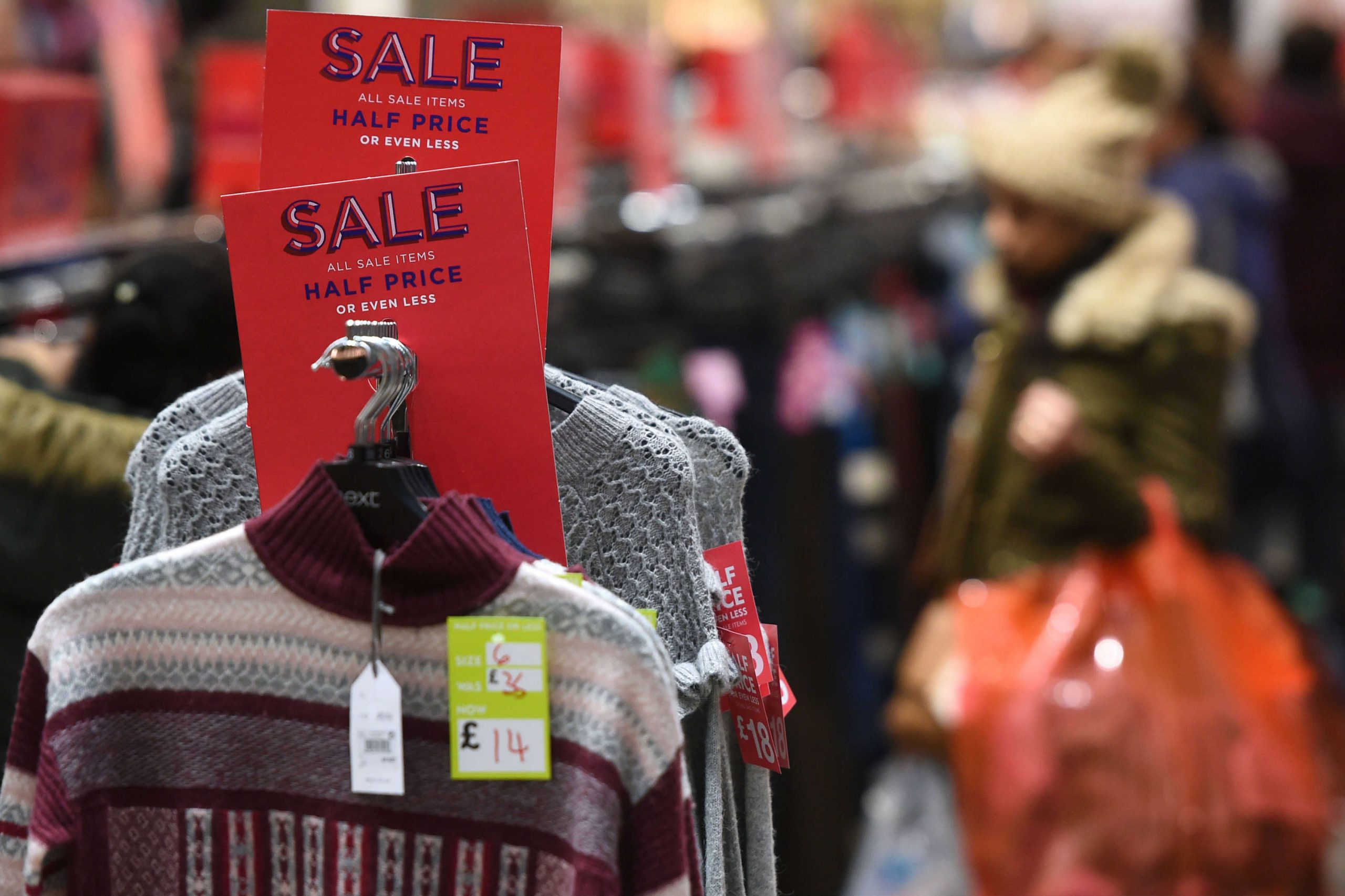 Shop prices slide amid post-Christmas sales & lockdowns