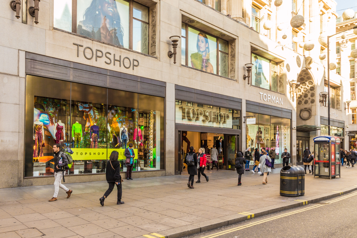 Topshop Arcadia Group Sir Philip Green flagship sale administration