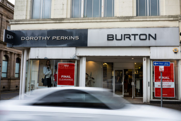 Almost 2500 jobs at risk as Boohoo buys Burton, Dorothy Perkins & Wallis