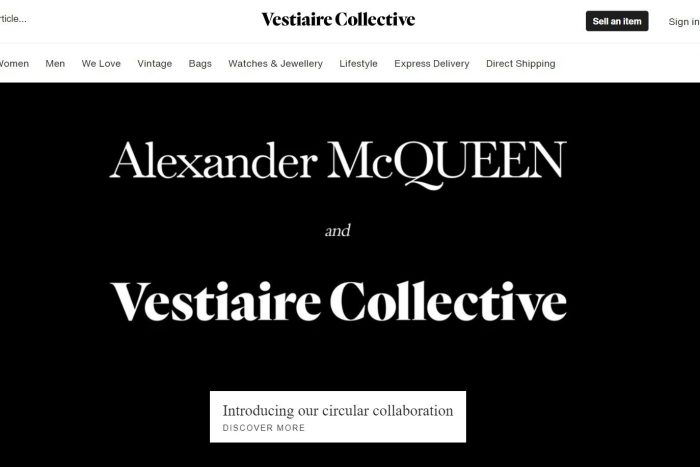 Vestiaire Collective inks resale partnership with Alexander McQueen