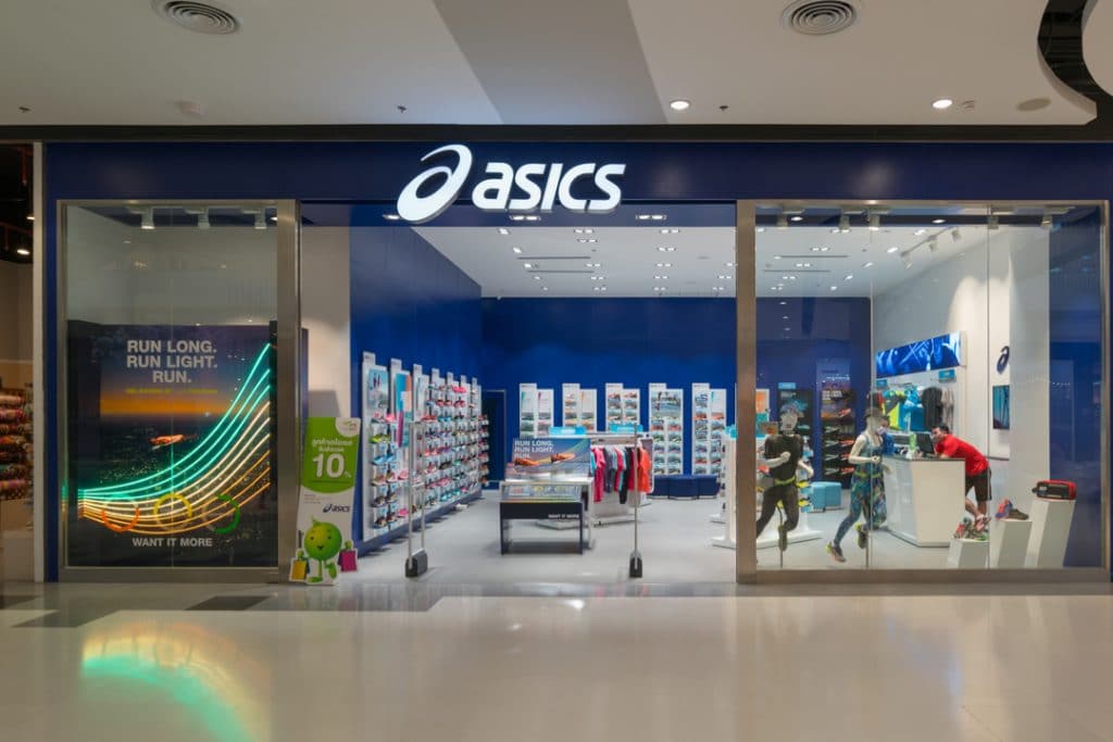 Asics climate change supply chain