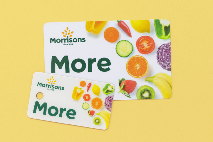 Morrisons loyalty card plastic online shopping