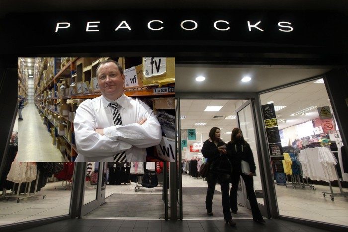 Mike Ashley's Frasers Group "frustrated" by Peacocks rescue deal