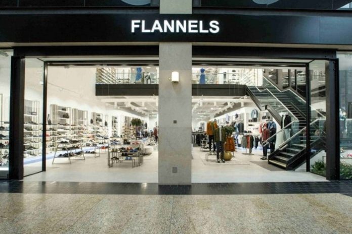 The Mike Ashley owned brand Flannels has opened a store flagship in Sheffield, which also houses the first Flannels Beauty space.ship elevation