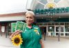 Rose Morgan Morrisons Peckham worker who convinced her CEO David Potts to give away sunflower seeds