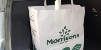 Morrisons bags for life plastic David Potts