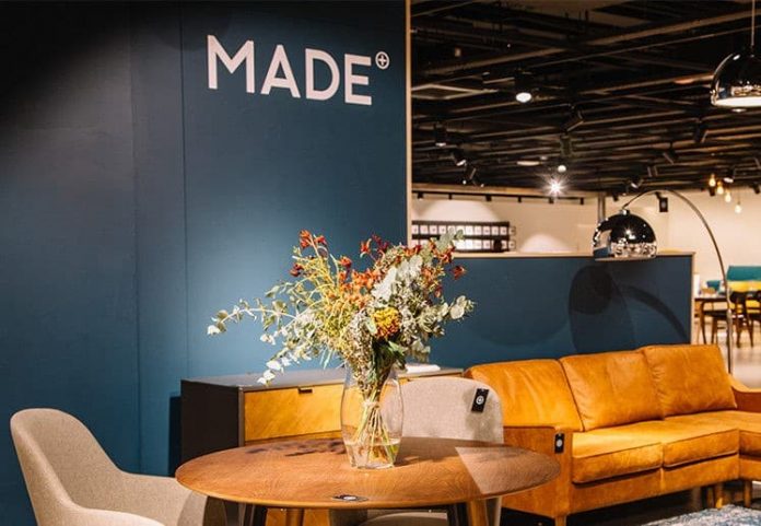 Furniture retailer Made.com has seen its first half losses narrow after revenue climbed by 61% to £171 million.