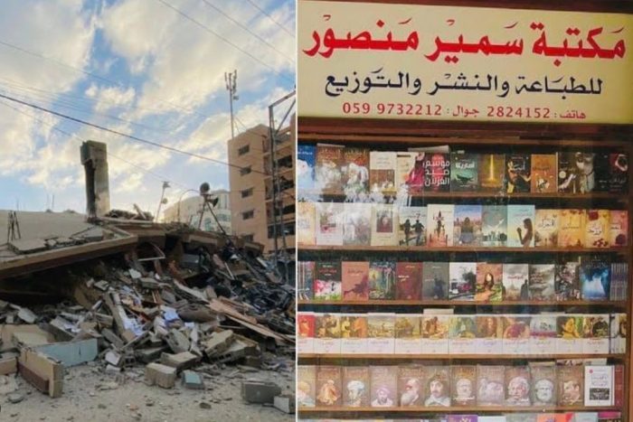 Indie bookstores chip in to help rebuild Gaza bookshop destroyed by IDF